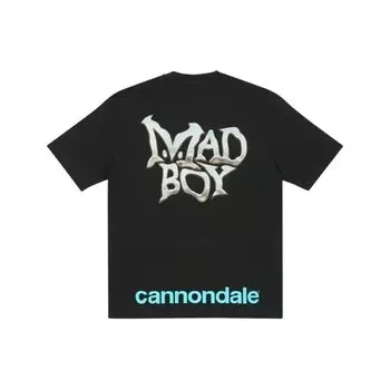 Palace Футболка X Cannondale Mad Boy Футболка унисекс черная P21CTS005 S