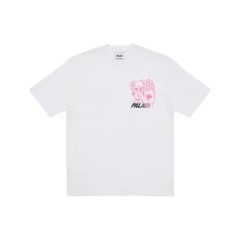 Palace Футболка X Stella Artois Mad Boy Футболка унисекс белая P21CTS006 M
