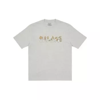 Palace FW21 Fun Guy T-Shirt Unisex T-Shirt Grey-Marl P21TS207 S