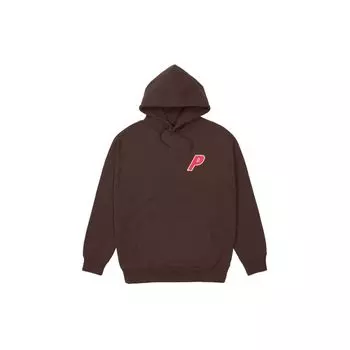 Palace FW21 Ultimo Series Tri-Chenille Hooded Sweatshirt With Tri-Lab Logo Men Hoodies Brown PAL-FW21-316 M