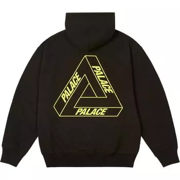 Palace Glow Tri-Ferg Hood черный унисекс топы P27CS174 L