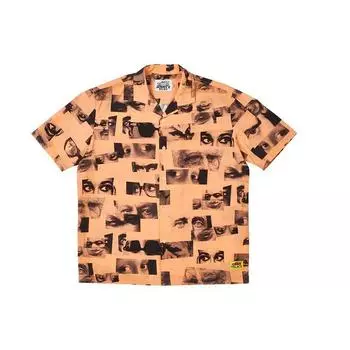 Palace Jimmyz Рубашка Персиковая Мужская Топы Оранжевая P22JZSHT001 S