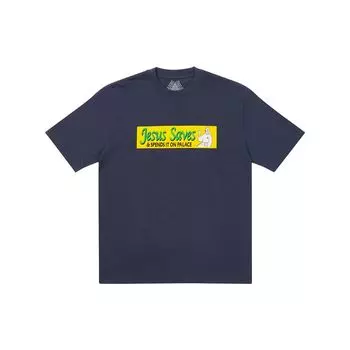 Palace Logo Short Sleeve T-Shirt Unisex T-Shirts Dark-Blue P20TS047 M