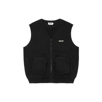 Palace London Sweat Gilet Черная мужская верхняя одежда P22CS209 L