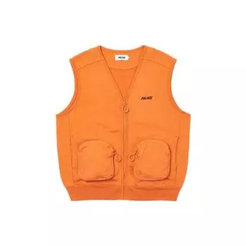 Palace London Sweat Gilet Rust Верхняя одежда унисекс Оранжевый P22CS211 L