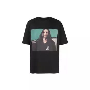 Palace Мужская футболка с принтом Wise Up и изображением художника-катастрофы Джеймса Франко, черный P17TS008T S