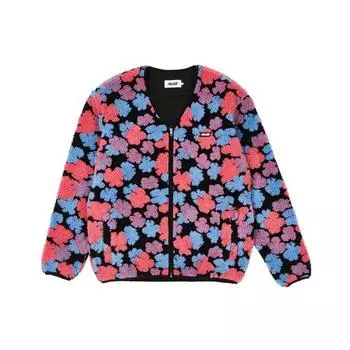 Palace на подкладке из овчины, приталенная мужская куртка с цветочным принтом, многоцветная P22CS043 L