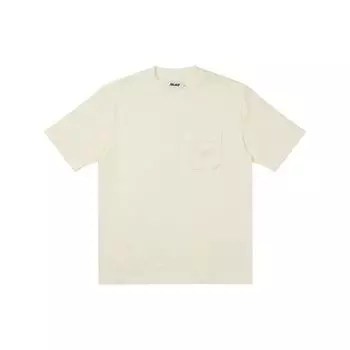 Palace однотонная футболка с буквенным принтом и короткими рукавами, топы унисекс, белые P20ES068 S