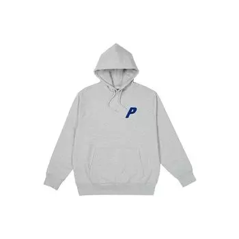 Palace P3 Felt Hood серый меланжевый унисекс топы P25CS006 M