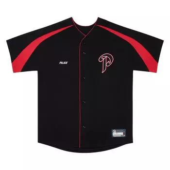 Palace P Paseball Джерси Черный унисекс Топы P27ES022 L