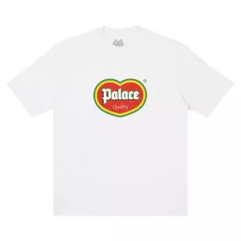 Palace Футболка Palace Quality белая унисекс P26TS162 L