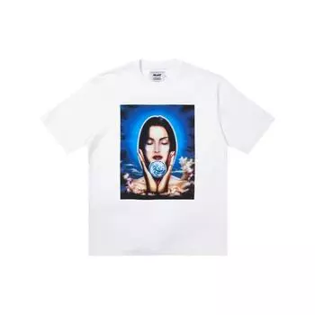 Palace Pez Angel Of Футболка унисекс Топы Белый P21TS118 L