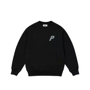 Palace Пигмент P3 Crew Черный Унисекс Топы P28CS032 S