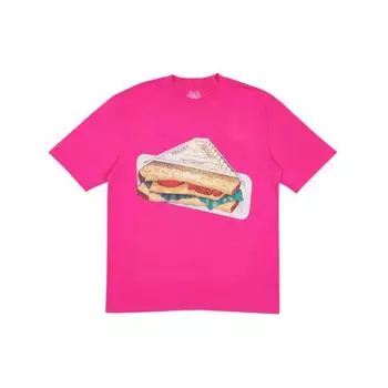 Palace Plow Mans T-Shirt Unisex T-Shirt Hot-Pink Pink P14TS056 S