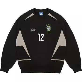 Palace Pro Team 02 Crew черные топы унисекс P27CS129 L