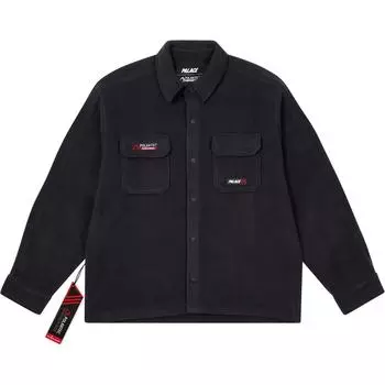 Palace Рубашка Polartec Черная Унисекс Топы P27SHT041 XL