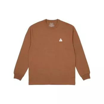 Palace Sofar Топы унисекс мокко с длинными рукавами Коричневые P24LS004 L
