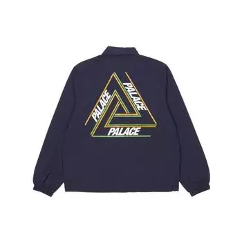 Palace Ss22 Triangle Logo Loose Jacket Unisex jackets Dark-Blue P22JK117 M