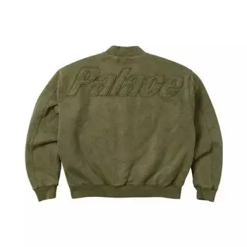 Palace SS23 Pure Color Logo Куртка с вышивкой мужская куртка Военно-зеленый PLC23021501 L