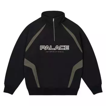 Palace Топы унисекс черного цвета с застежкой-молнией 1/4 International P27CS213 L