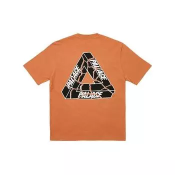 Palace Футболка Tri-Ripped Melted Sugar, топы унисекс, оранжевая P25TS038 S