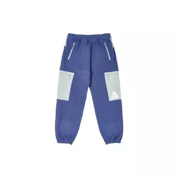 Palace Ultimo Series FW23 Многокарманные флисовые длинные повседневные брюки унисекс синие P25JG071 M