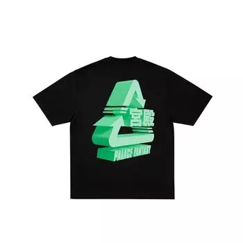 Palace X Sci-Fi Fantasy Collaboration Ss25 Drop4 Sci-Fi Fantasy Трикотажная футболка с 3D принтом логотипа Удобная Универсальная Футболка с коротким рукавом P28SFTS005 M