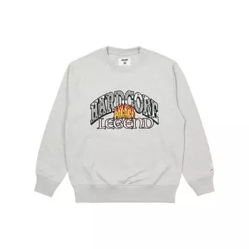 Palace X WWE Legend Crew Серый меланжевый унисекс-топ P22CW063 M