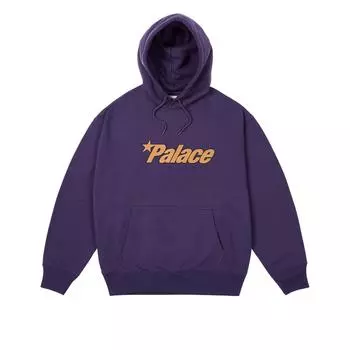 Palace Звездный капюшон Пурп Унисекс Топы Фиолетовый P27CS197 L