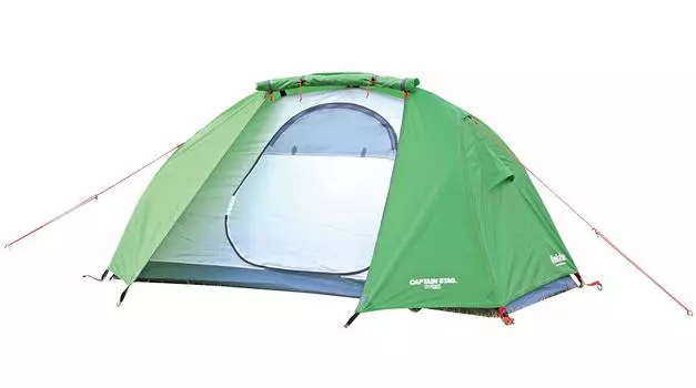 Палатка CAPTAIN STAG Trekker Solo Tent UV Green для 1 человека UA-0052 зелёный