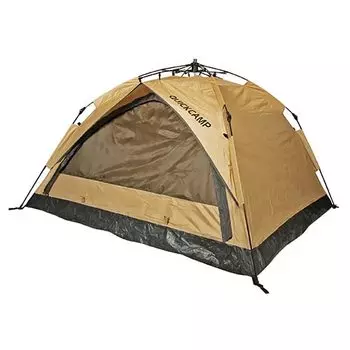 Палатка для 3 человек Sand SD [Быстрый лагерь] One-touch QC-OT210n песочный