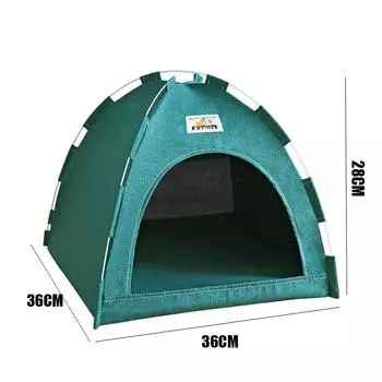 Палатка для домашних животных на четыре сезона, домик для кошек и собак, летний уличный дышащий складной домик для кошек, товары для животных