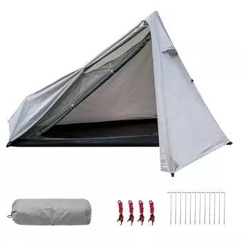 Палатка для кемпинга ATEPA для одного человека, двухместная, бесплатная, двухстоечная, водонепроницаемая, для легкого скалолазания, палатка, 1-2 палатки, слоистая, стоячая,