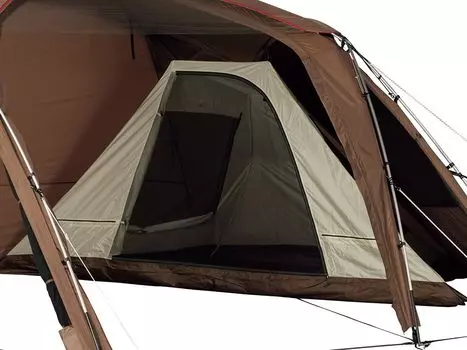 Палатка для кемпинга на открытом воздухе Snow Peak Hubi с внутренней комнатой TP-720IR белый