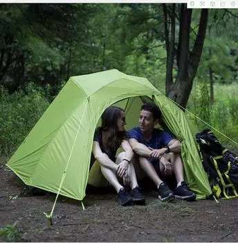 Палатка для кемпинга Naturehike Cloud Up, походная, переносная, семейная, пляжная, водонепроницаемая, для кемпинга, 1, 2, 3 человек, для пешего туризма зелёный