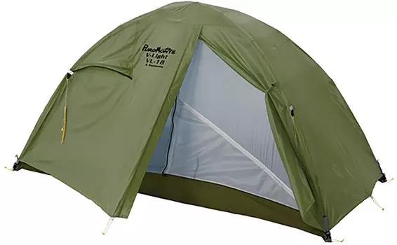 Палатка для кемпинга PuroMonte Outdoor, легкая альпийская палатка для кемпинга на 1 человека, цвет оливковый VL18OLV (ОЛВ) оливковый