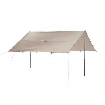 Палатка для кемпинга Whole Earth Outdoor, брезент для 1 человека, EARTH CAPE WE2LDA13, бежевый