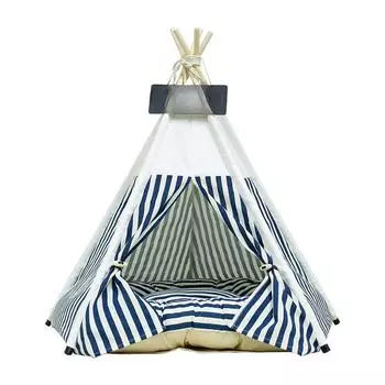 Палатка для кошек и собак, съемная и моющаяся палатка для собак из новозеландской сосны, палатка для домашних животных s (40 40 50cm)