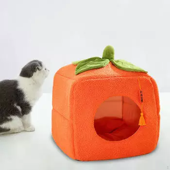 Палатка для кошек, лежак, пещера, домик для собак, котят, пуделей, чихуахуа Style A