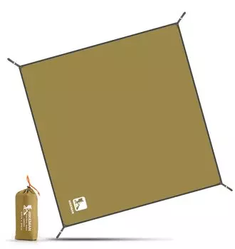 Палатка для отдыха на земле солнцезащитный козырек УФ сумка для хранения на открытом воздухе в горах пикник XL простыня, водонепроницаемая, простыня, простыня, двухсторонняя водонепроницаемая, обработка,