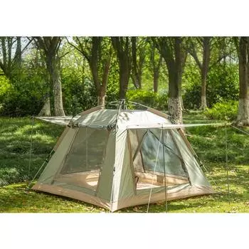 Палатка для улицы, автоматическая, портативная, складная, быстро открывающаяся, для кемпинга, с четырех сторон, непромокаемая 210*210*135CM