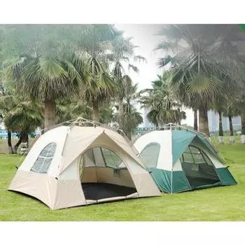 Палатка для улицы, кемпинга, автоматическая, портативная, складная, быстро открывающаяся, для пляжного парка, для кемпинга, полный комплект, непромокаемая, утолщенная 220*220*150CM