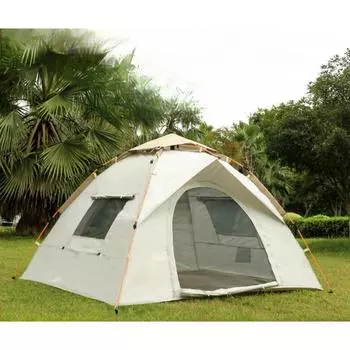 Палатка для улицы, кемпинга, пляжа, кемпинга, автоматическая, для 3-4 человек, портативная, складная, быстро открывающаяся, защита от солнца, ветрозащитная 200*150*135CM
