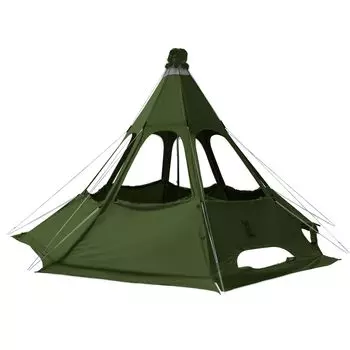 Палатка DOD Rencon Tent 2L Зимняя спецификация, внутри которой можно развести костер, одностоечная T5-737-KH