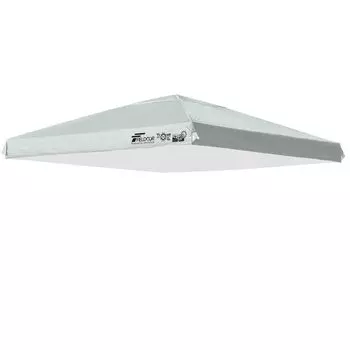 Палатка FIELDOOR Tarp Tent со специальным верхним затемненным полиуретановым покрытием, полностью затемняющая, с высокой водостойкостью и защитой от ультрафиолета, тип, тент, защита, [серый] [только 3,0 м]