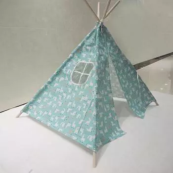 Палатка из хлопка, холста, детская палатка, детский игровой домик для девочек, игровой домик, индийская четырехугольная палатка, декор комнаты