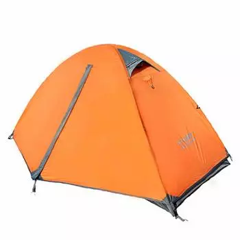 Палатка Kadahis для одного двухместного Ultra 4 UV, легко устанавливается для стихийных бедствий на открытом воздухе для цветения вишни, для занятий спортом, скалолазания, многослойная, легкая, оранжевый