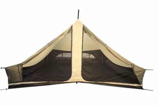 Палатка канадская восточная для кемпинга на открытом воздухе Glocke 12 черная CETO1026 (для черных)