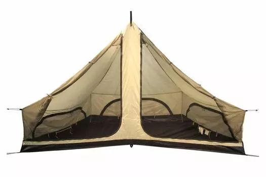 Палатка канадская восточная для кемпинга на открытом воздухе Glocke 8 черная CETO1025 (для черных)