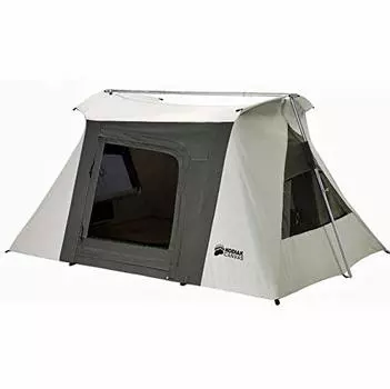Палатка Kodiak Canvas Cotton Tent Glamping Tent Large Tent Family Camping Outdoor Waterproof 2 Flex-Bow (VX персона)